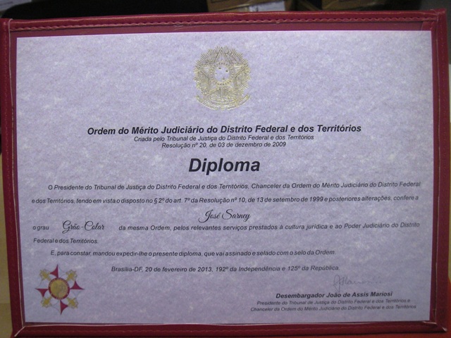 Diploma-Sarney