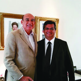 Alves e Dino: parceria