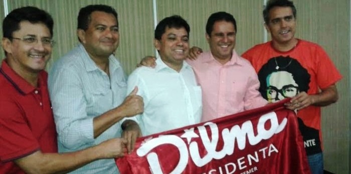 Edivaldo fez campanha pra Dilma e hoje está em um partido aliado ao PT