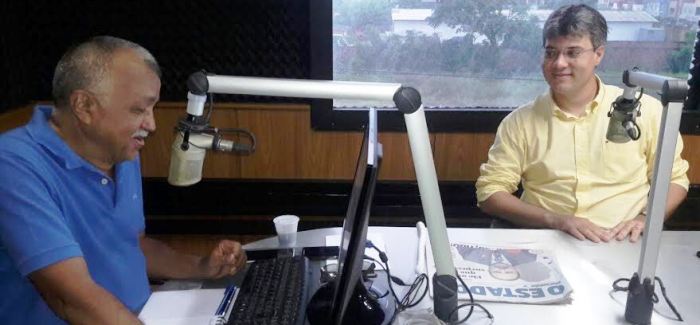 Geraldo Castro conversa com Neto Evangelista, que reafirma candidatura em São Luís