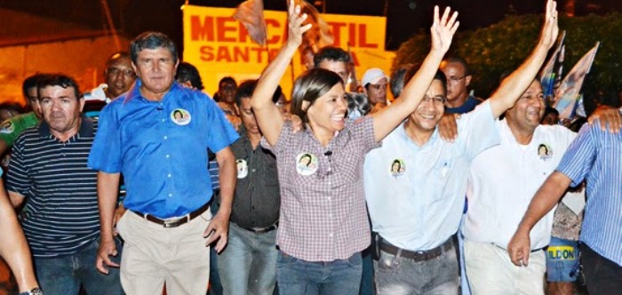 Com Ildon Marques, em 2012, quando chegou a ameaçar a reeleição de Sebastião Madeira