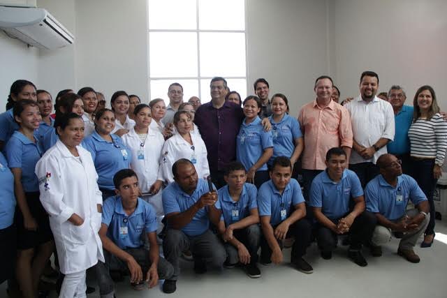 Hospital foi recentemente inaugurado pelo governador Flávio Dino; e já não funciona